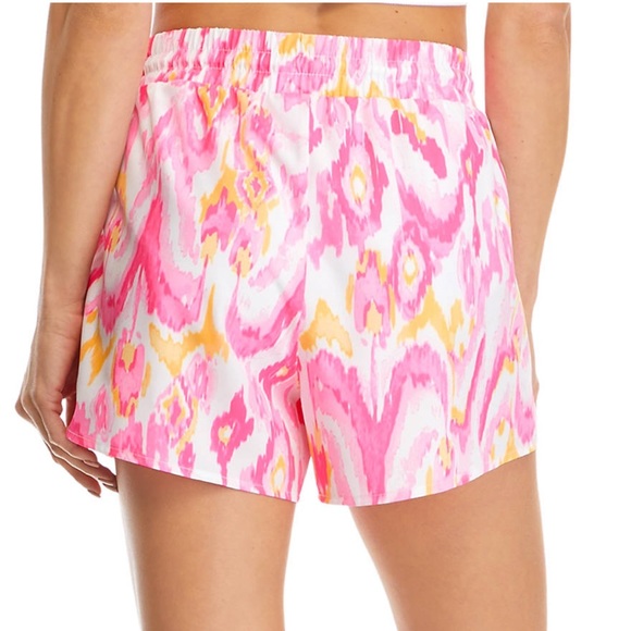 Crown & Ivy Pink Ikat Shorts Size L - Picture 8 of 9
